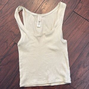 Skims cream tank